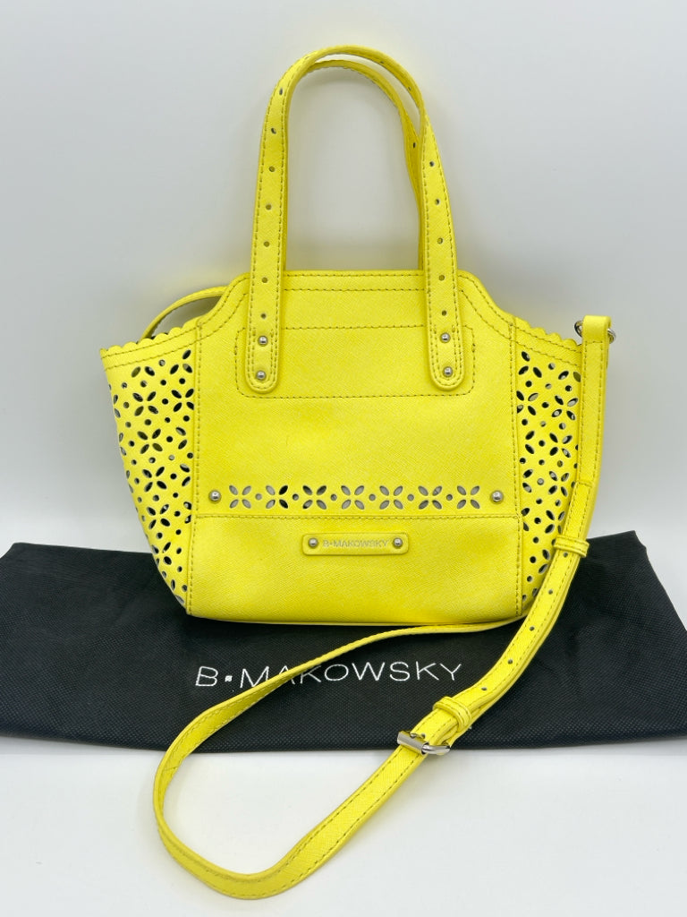 B MAKOWSKY Yellow Purse