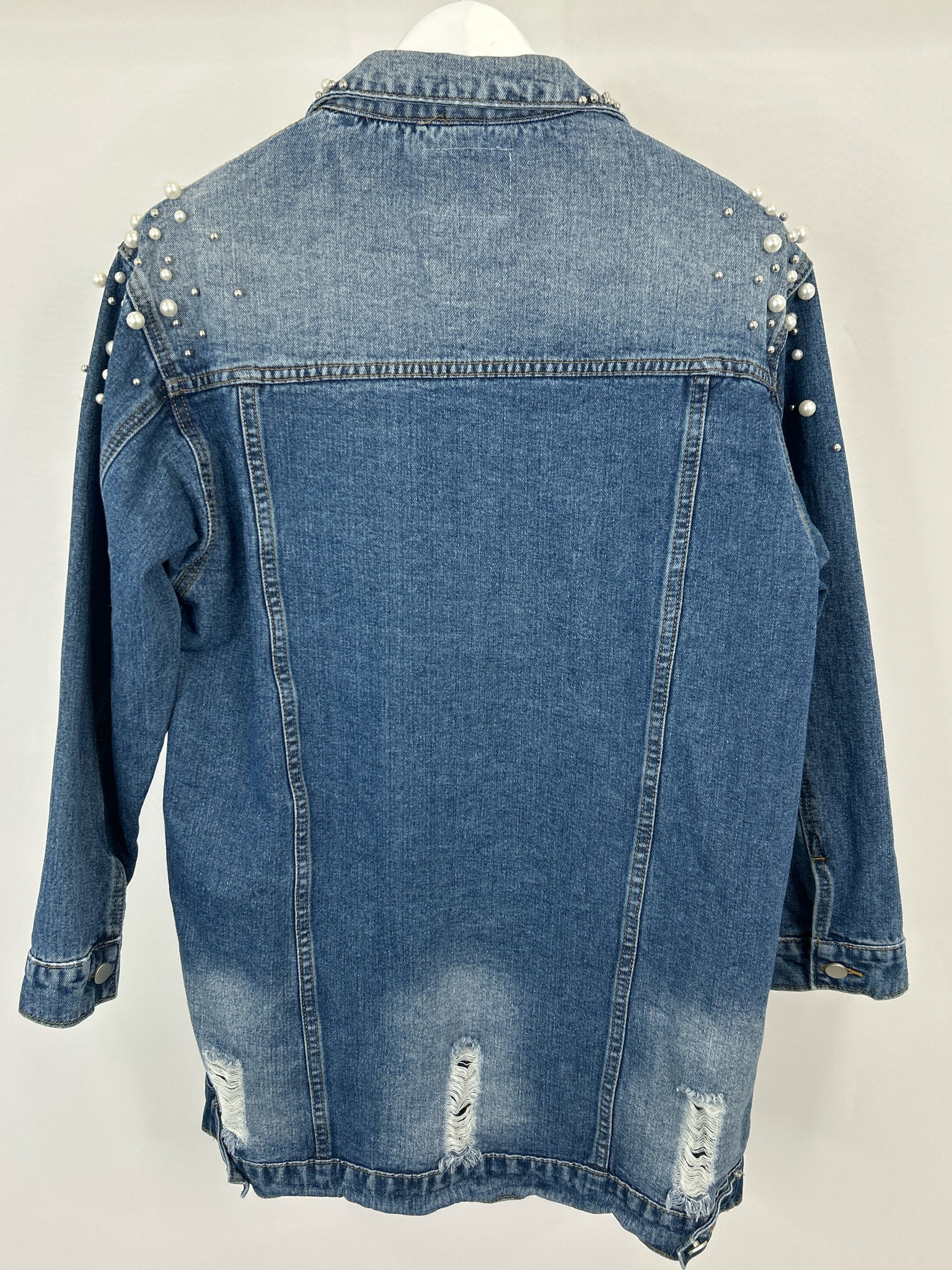 FASHION CLASSICS Size 2XL BLUE DENIM Women Jacket