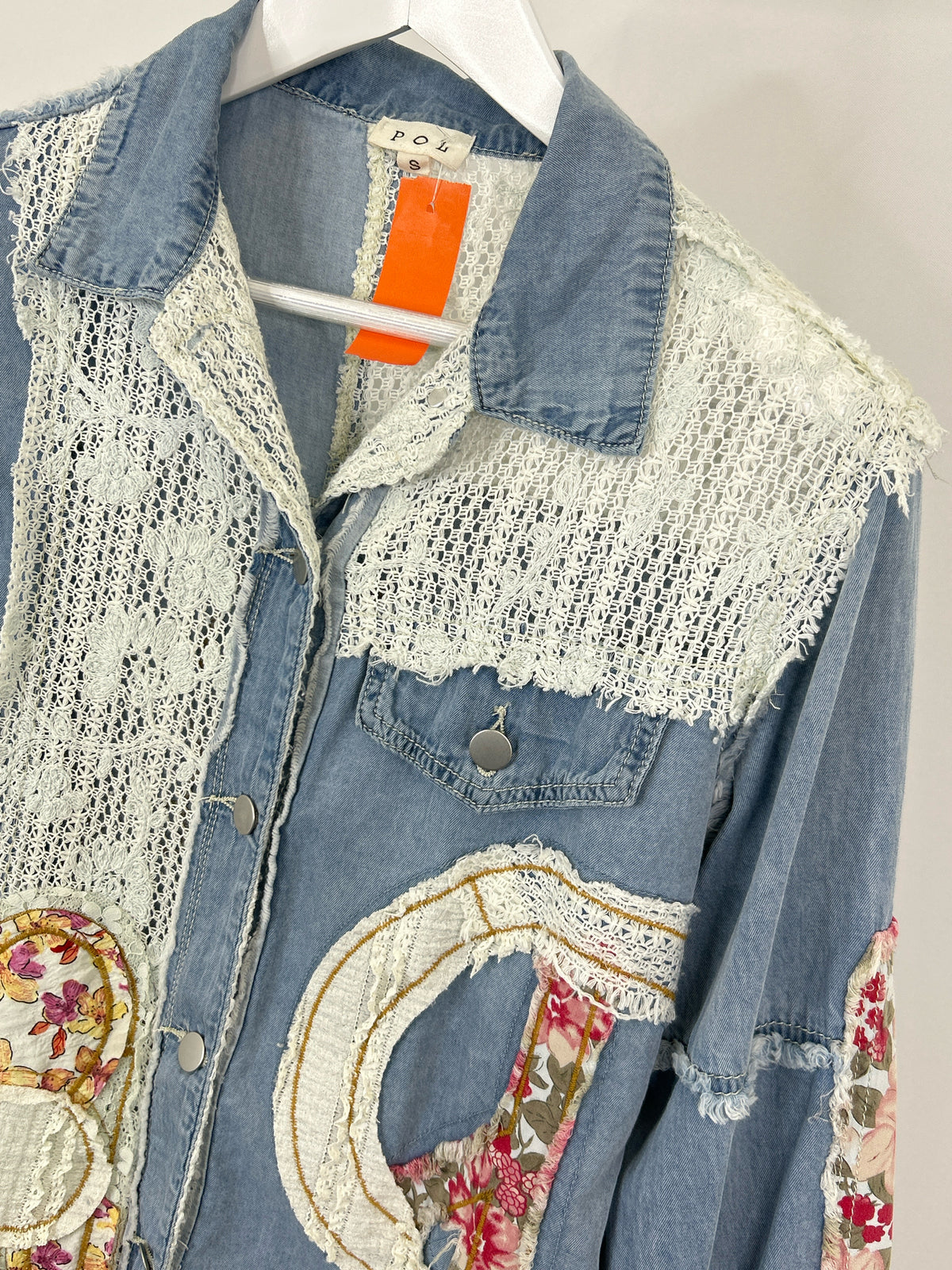 POL Size S Blue Women Jacket