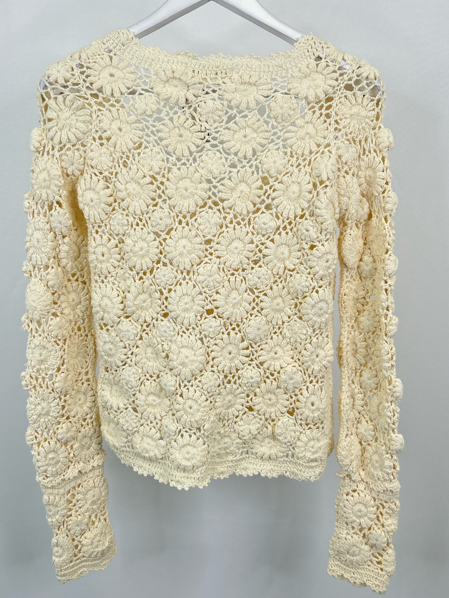 WE THE FREE Size S Cream Women Cardigan