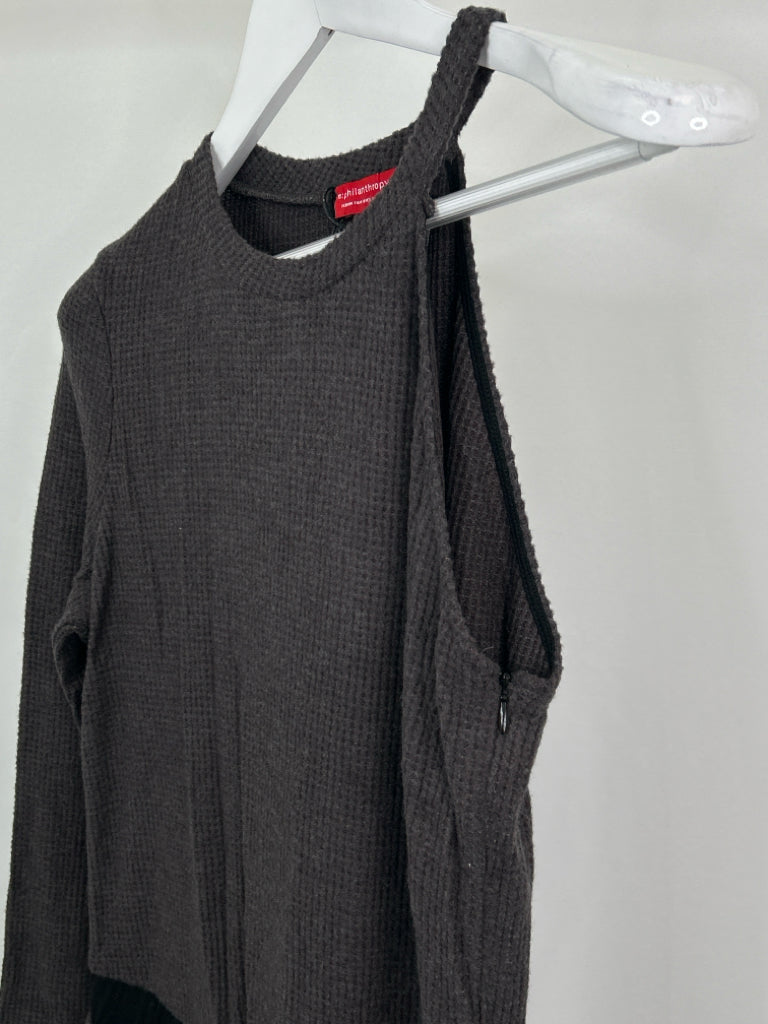 N: PHILANTHROPY Women Size XS Grey Jumpsuit NWT