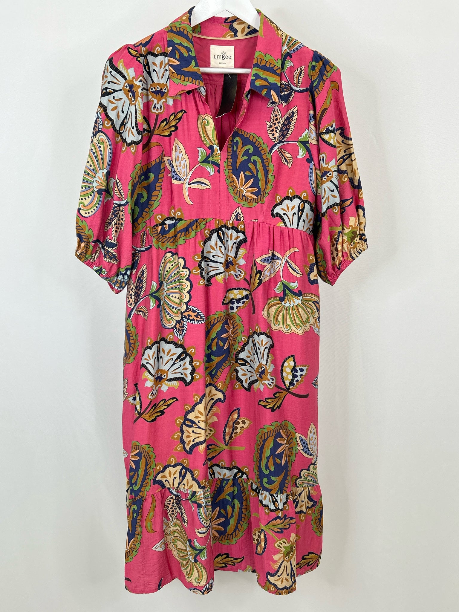 UMGEE Size M Mauve Print Women Dress