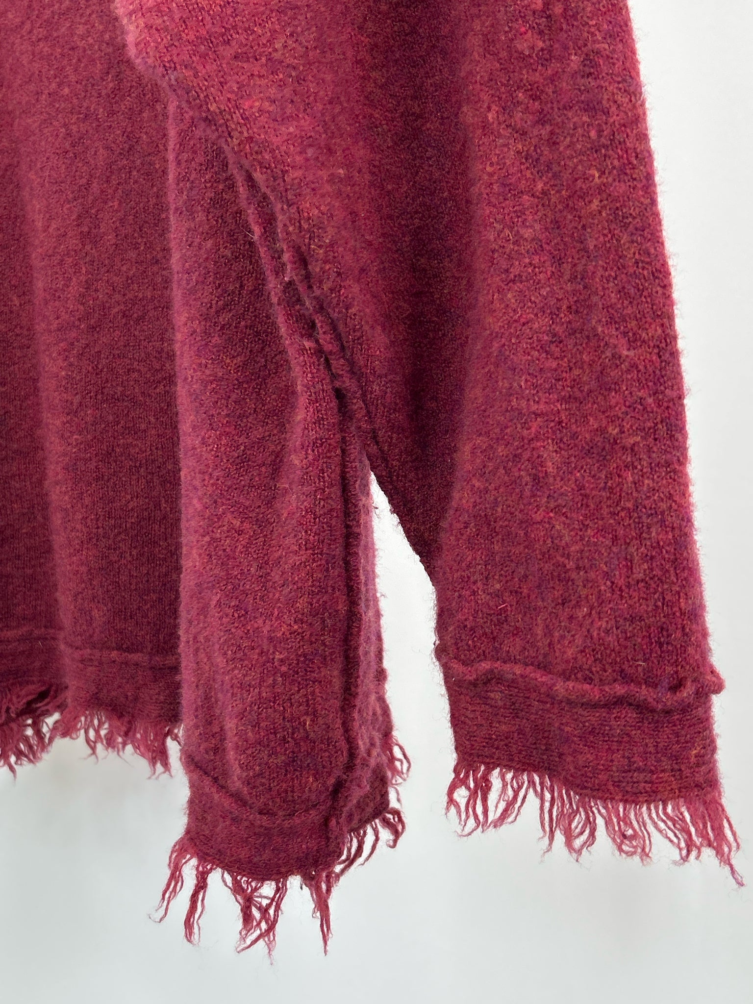 FREE PEOPLE Size M WINE Women Sweater