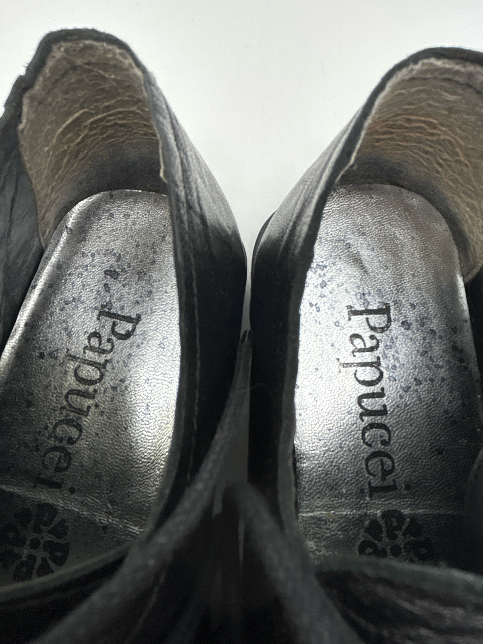 Papucei Size 38 Black Women Flats