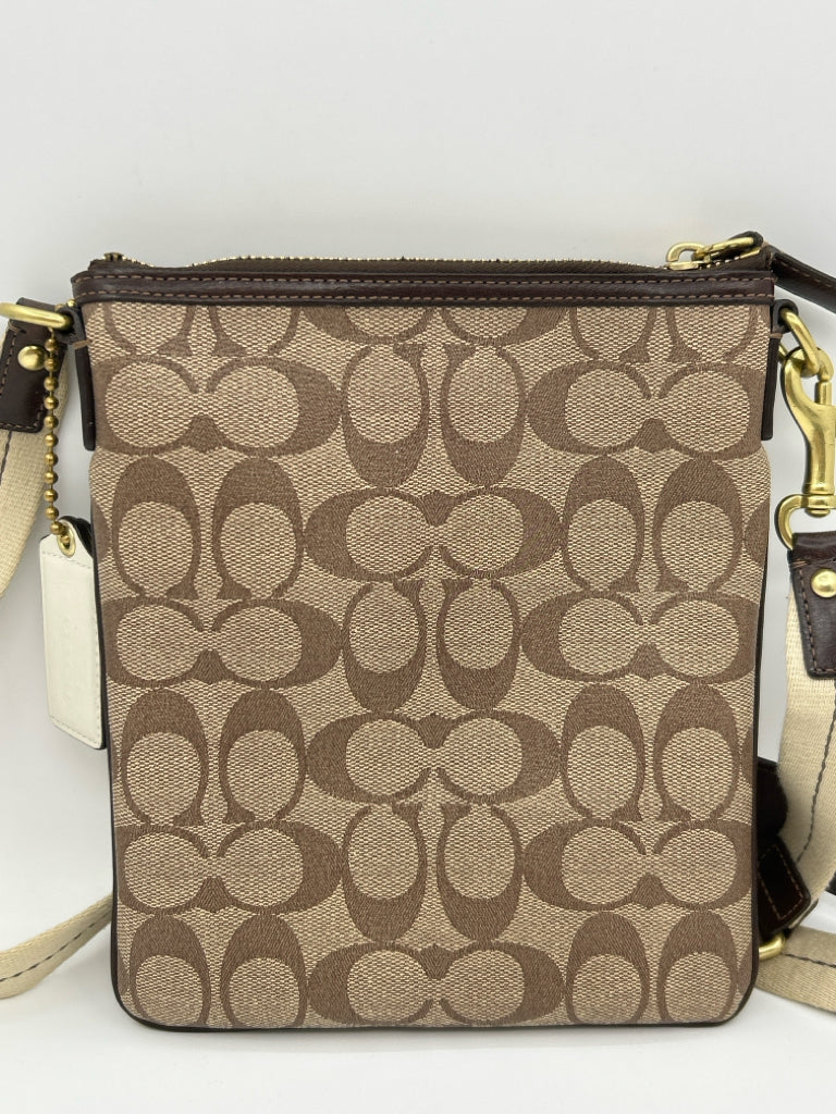 COACH Khaki and Brown Women's Purse