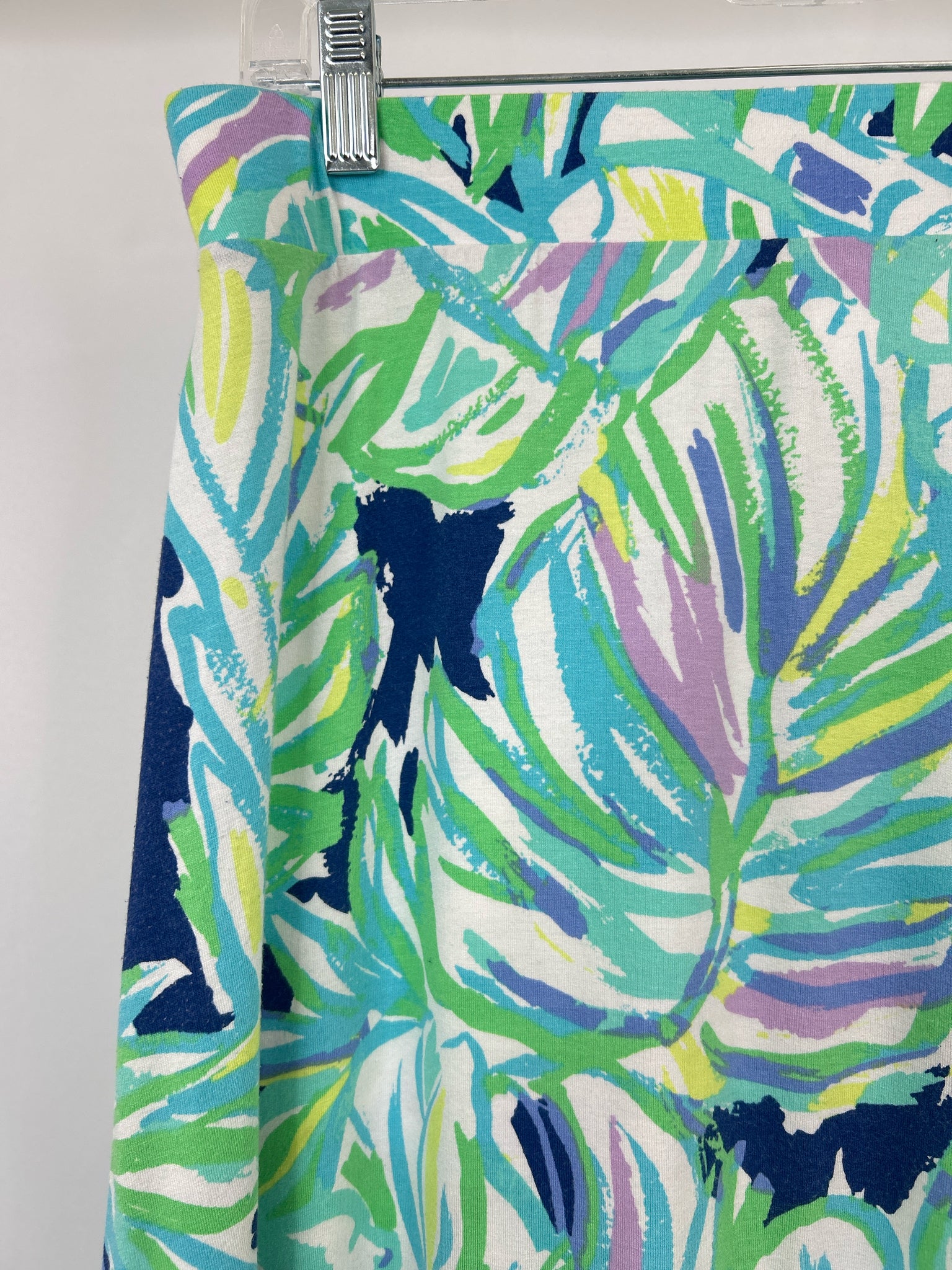 LILLY PULITZER Size M green & blue Women Skirt