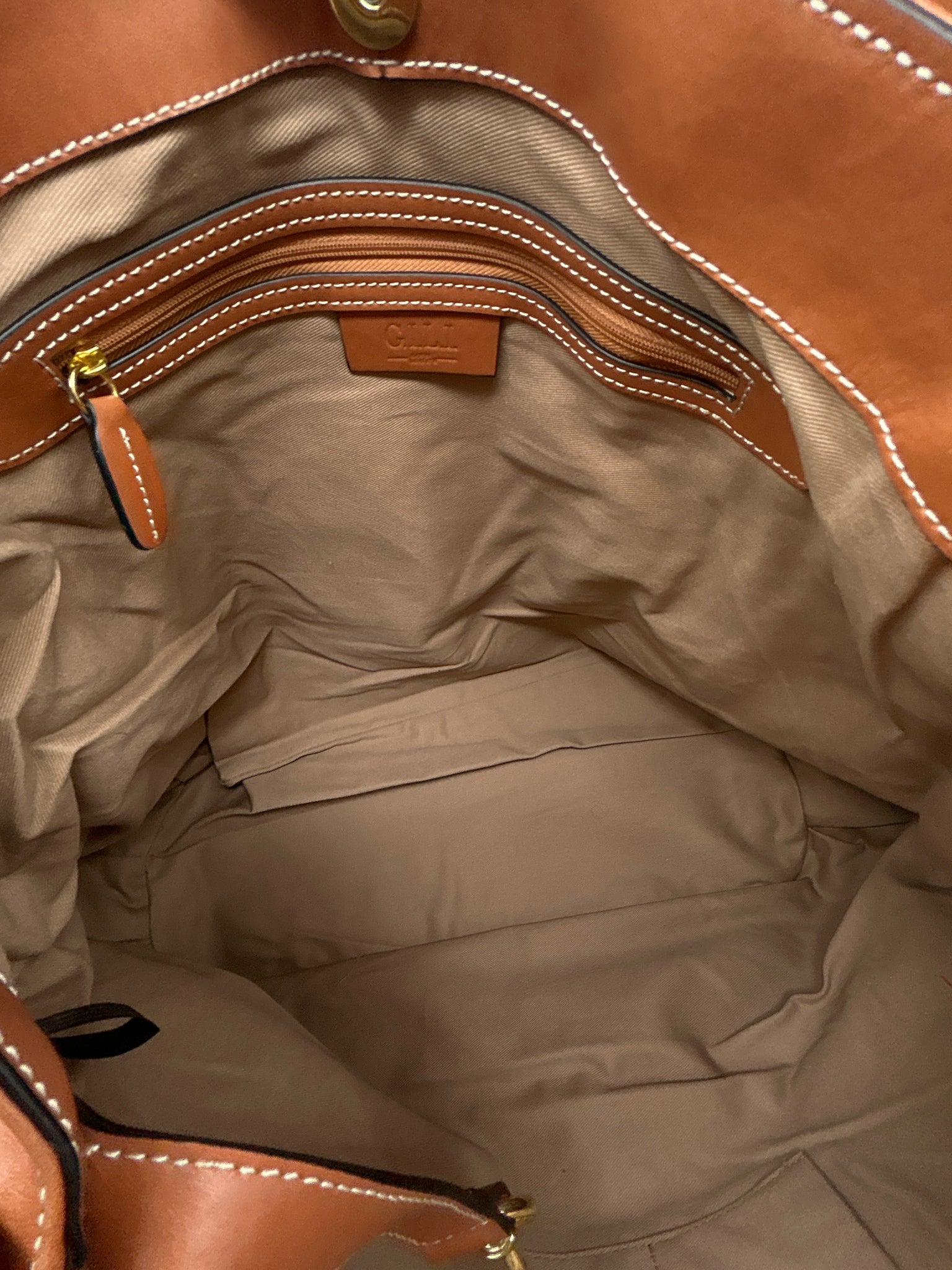 G.I.L.I COGNAC Women Purse