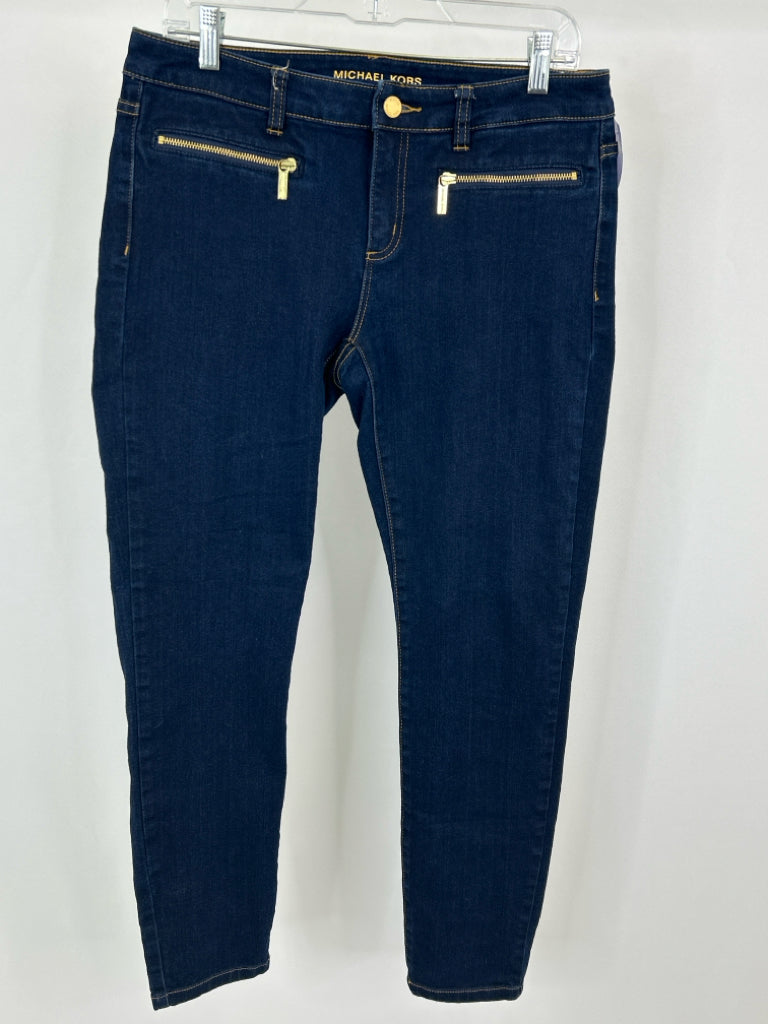 MICHAEL KORS Women Size 8 BLUE DENIM jeans