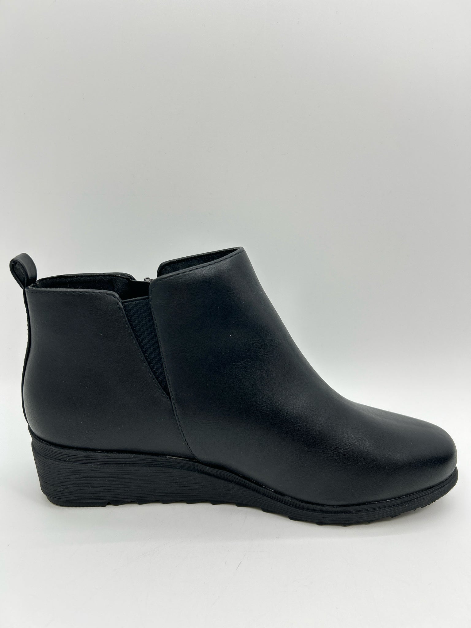 EASY SPIRIT Size 8.5W Black Women Booties