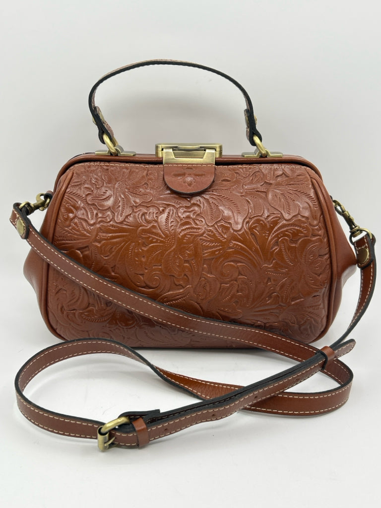 PATRICIA NASH Brown Gracchi Purse