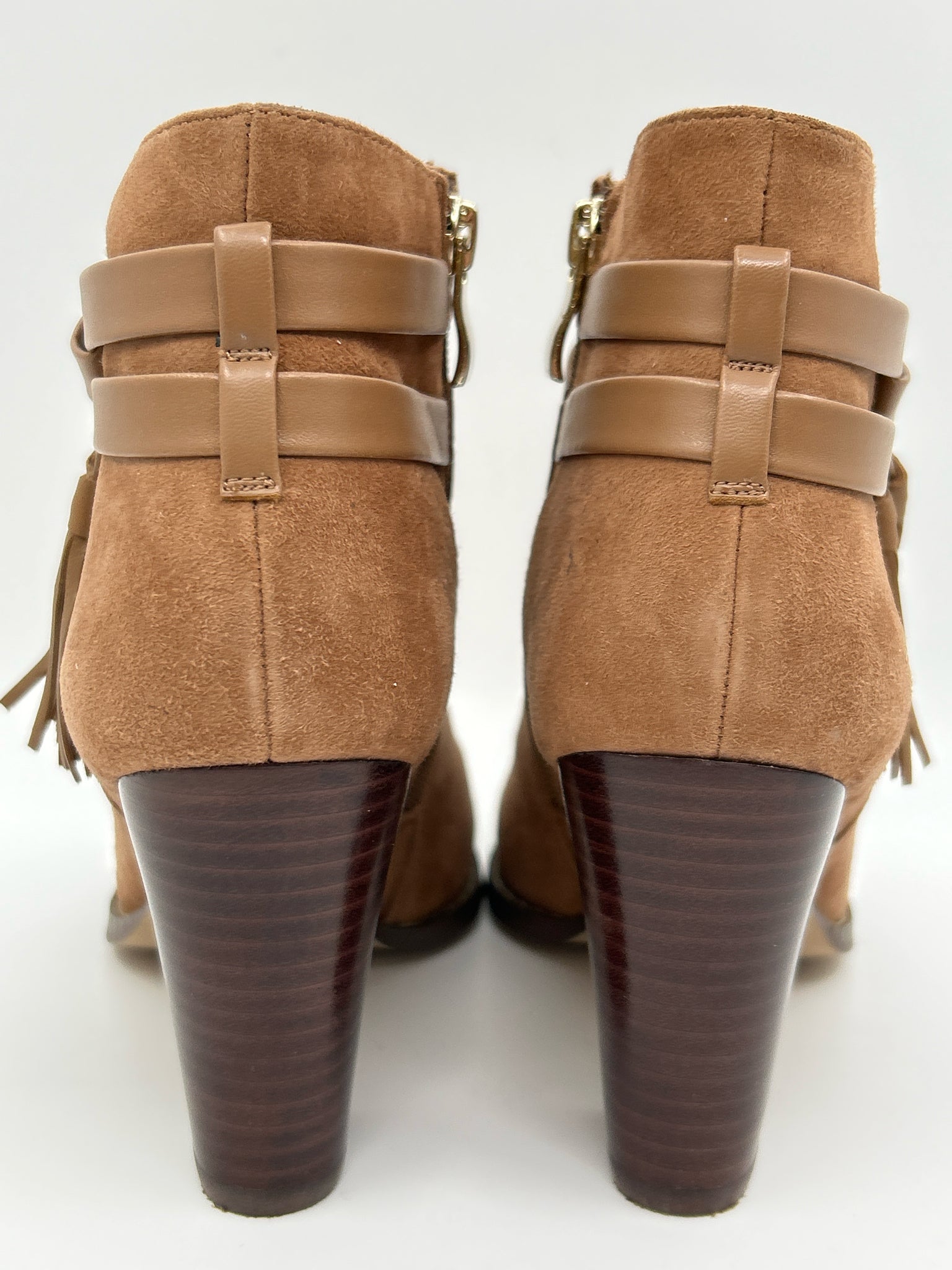 White House Black Market Size 8M Camel Women Booties