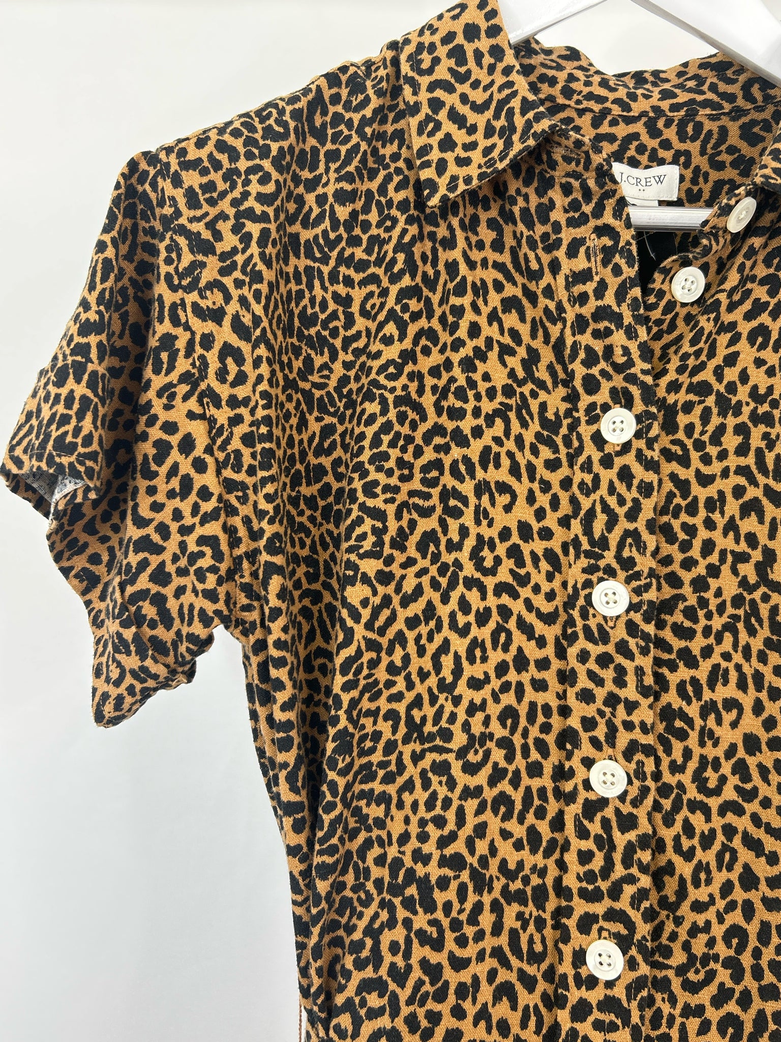 J.CREW Size PM Animal Print Women Dress