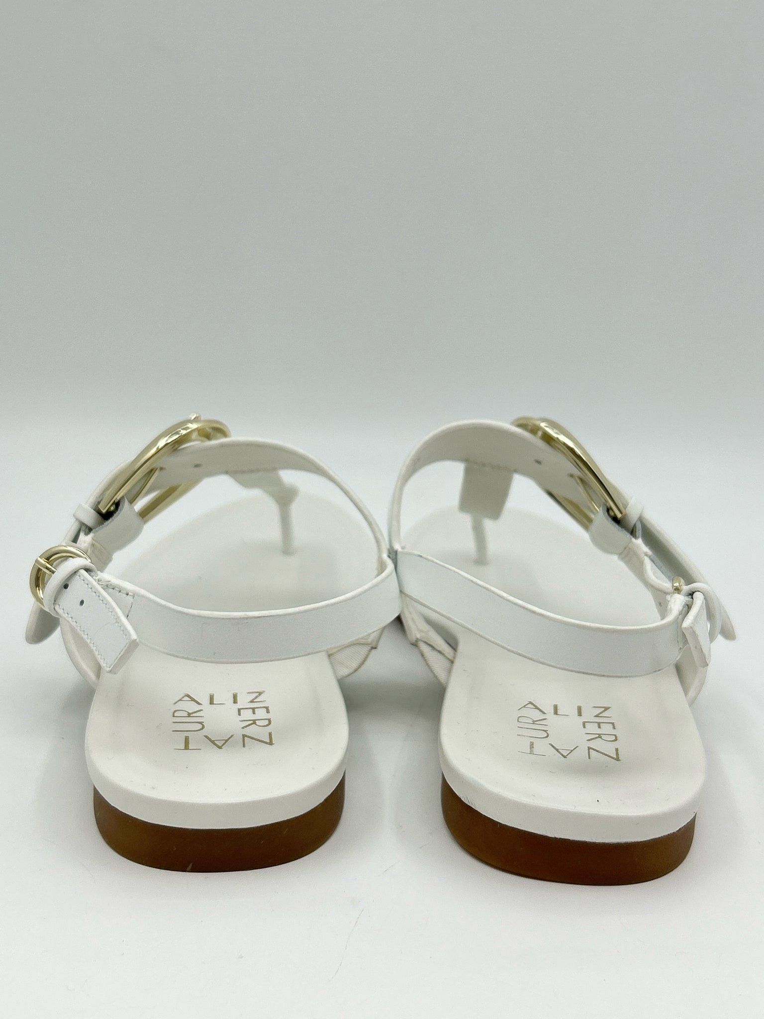 NATURALIZER Size 8M White Women Sandal