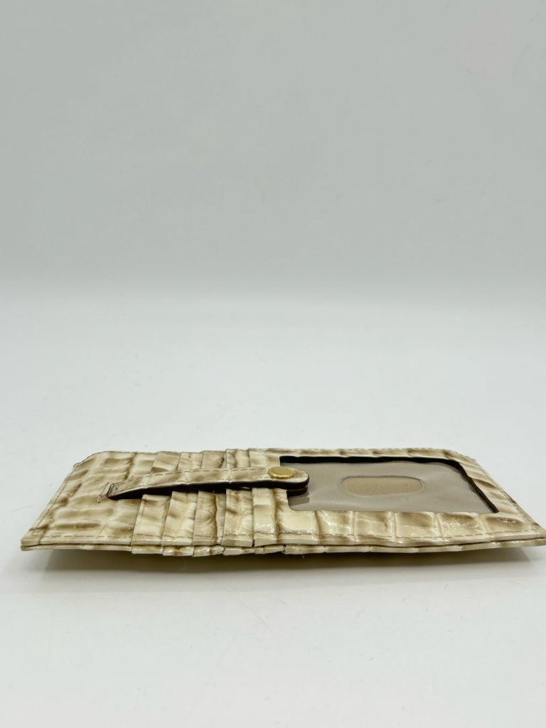 BRAHMIN Cream Wallet