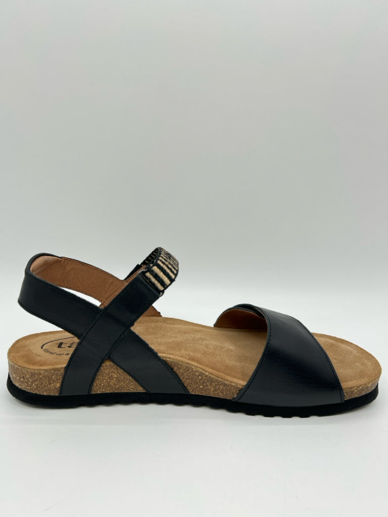 TAOS Size 9 Black Women's Symbol Sandal NIB