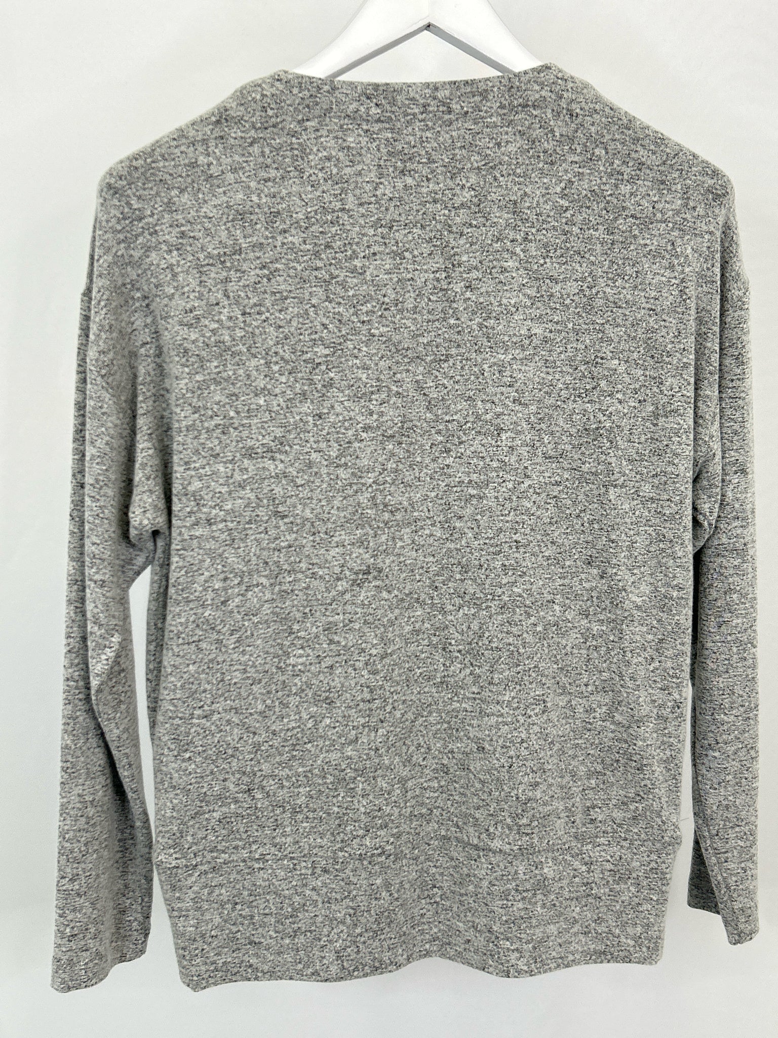White House Black Market Size M Grey Women Sweater