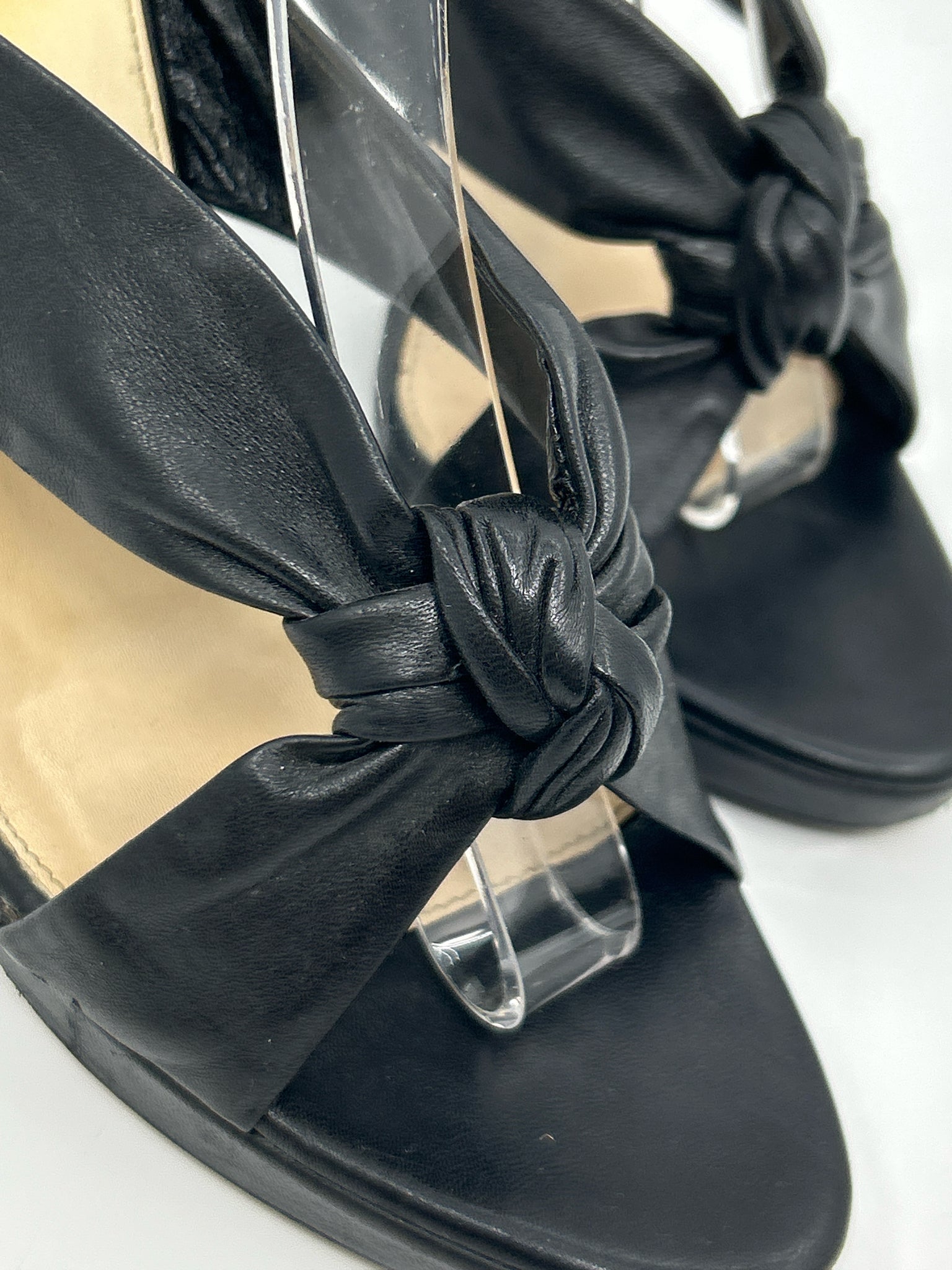 PRADA Size 39.5 Black Women Sandal