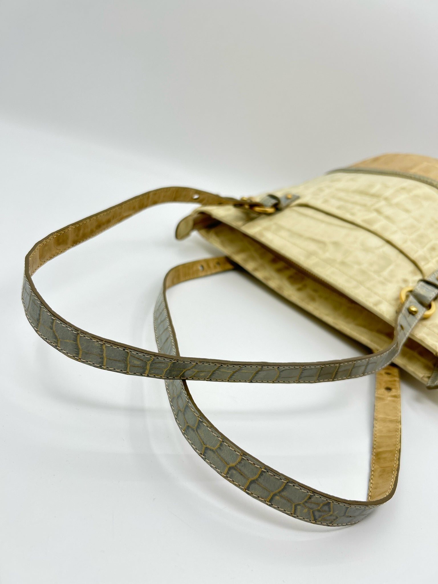 BRAHMIN Cream Women Purse