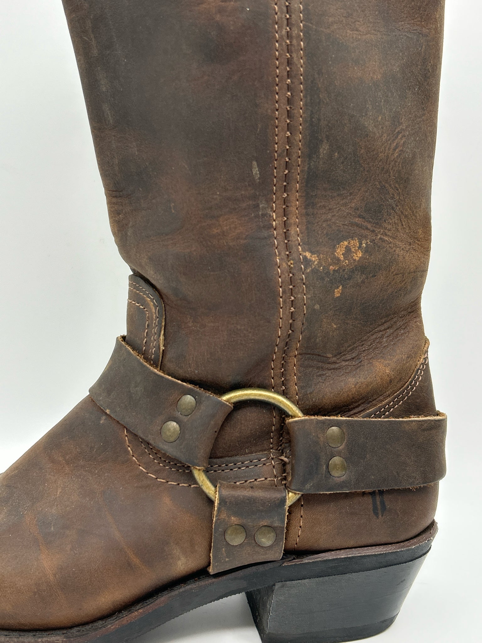 FRYE Size 8M DARK BROWN Women Boots