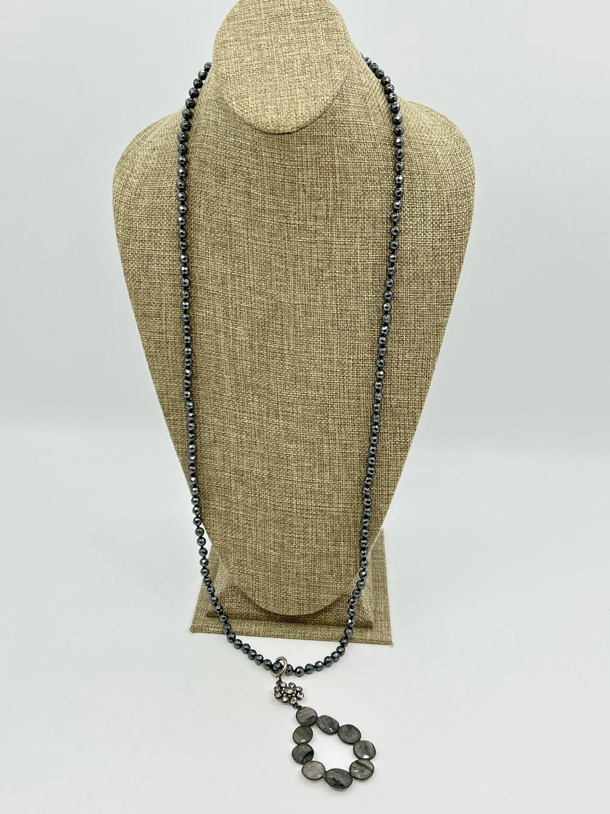 Lisa Jill Jewelry Grey Necklace