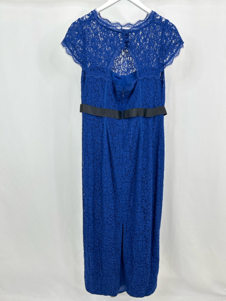ADRIANNA PAPELL Women Size 14 Royal Blue Dress