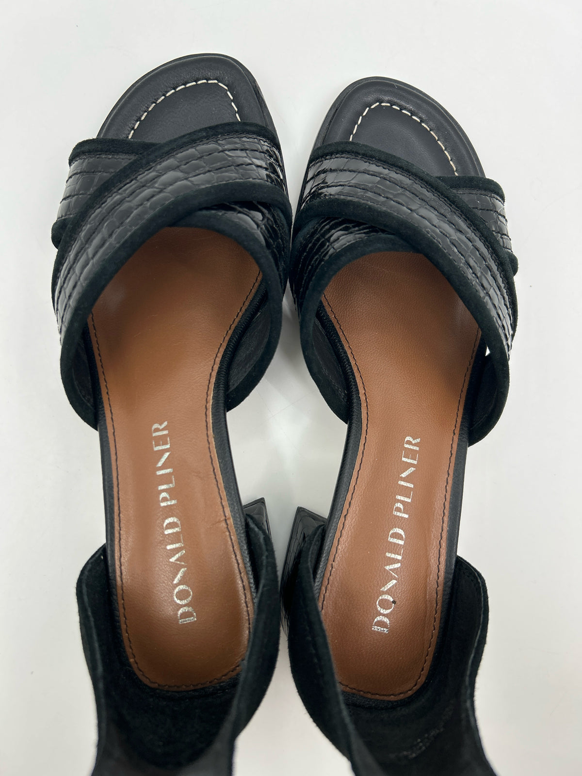 DONALD PLINER Size 6M Black Women Sandal