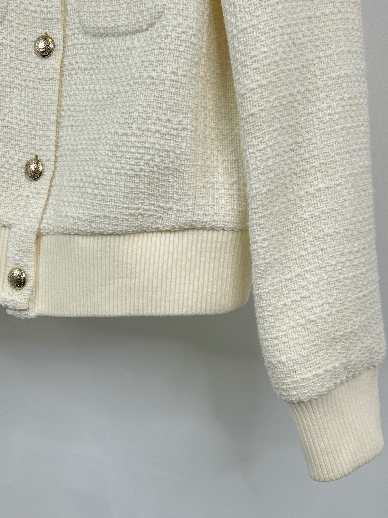 TALBOTS Size L Ivory Women Jacket