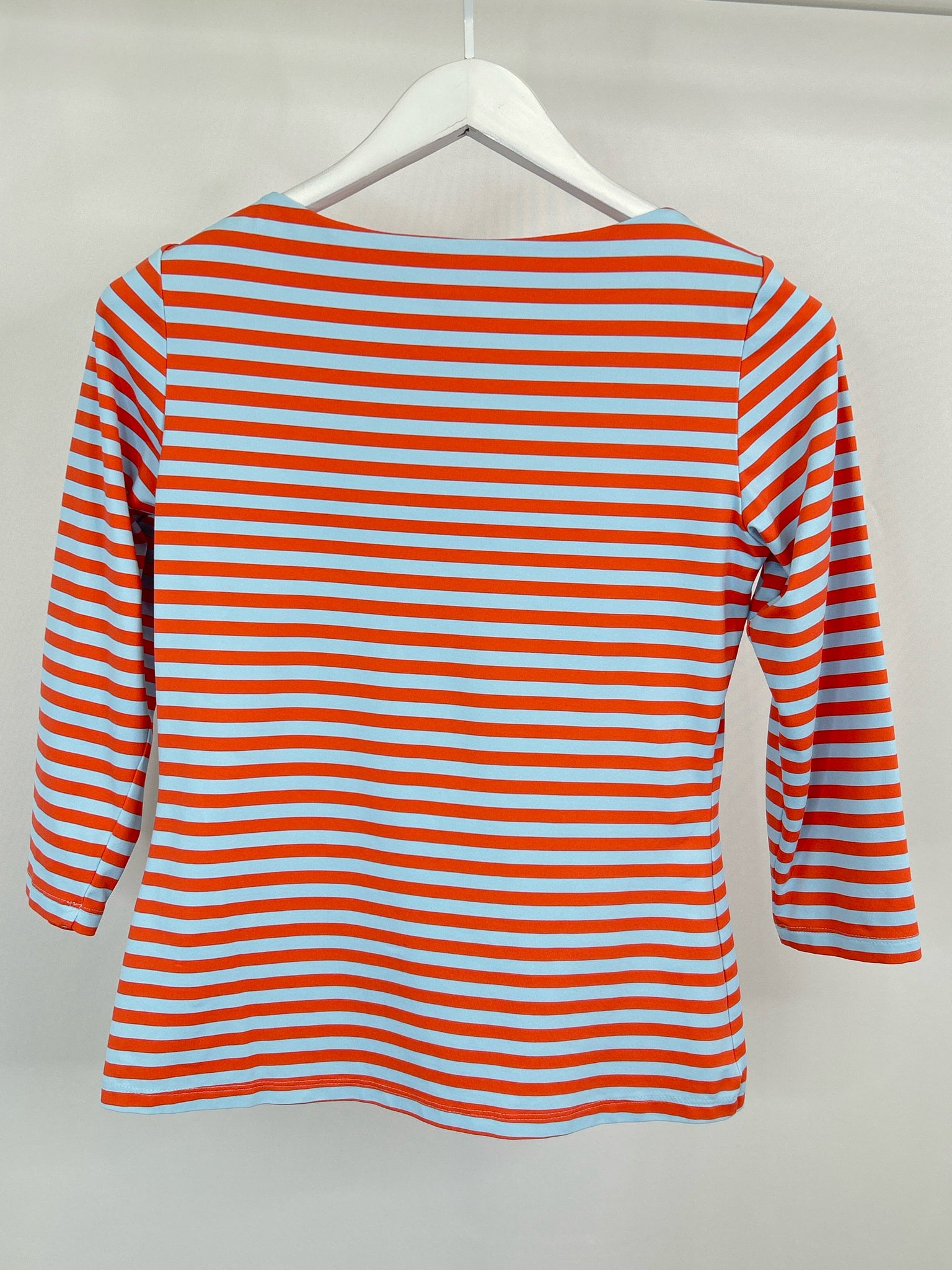 J MCLAUGHLIN Size XS Orange Striped Women Top
