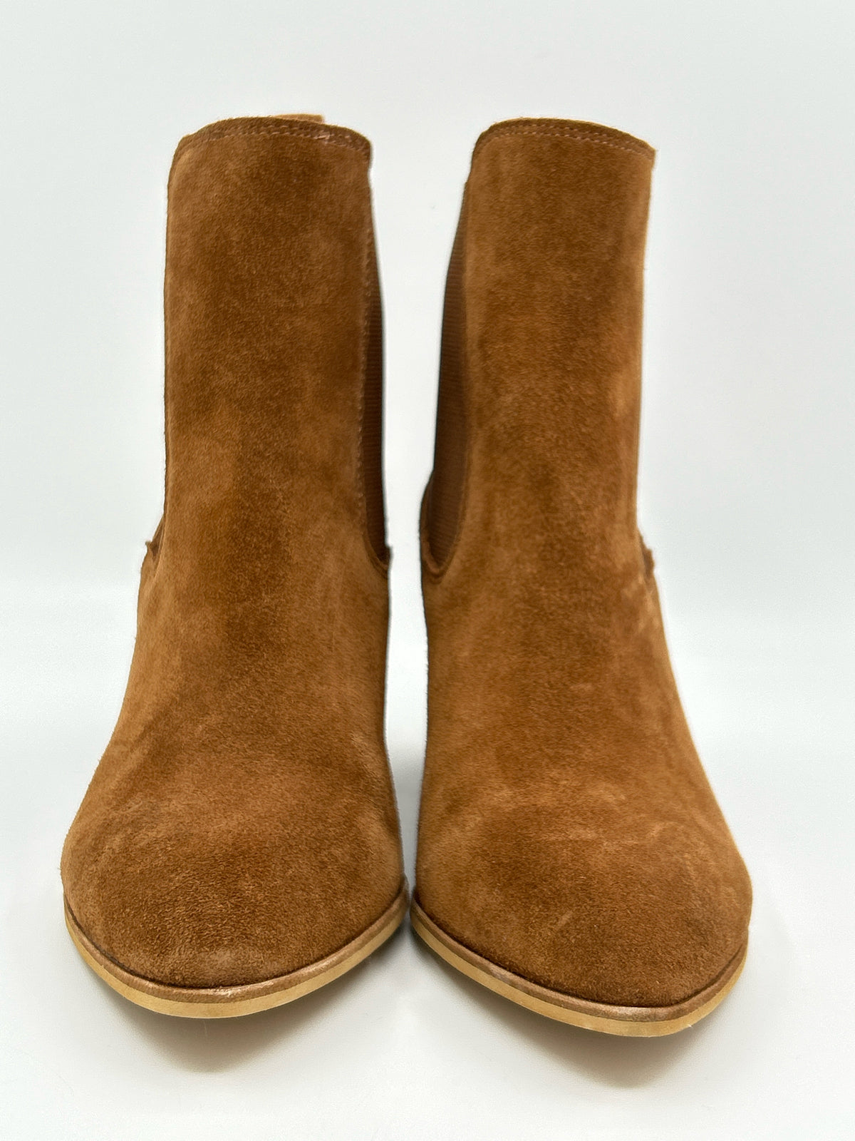 STEVE MADDEN Size 6.5M COGNAC Women Booties