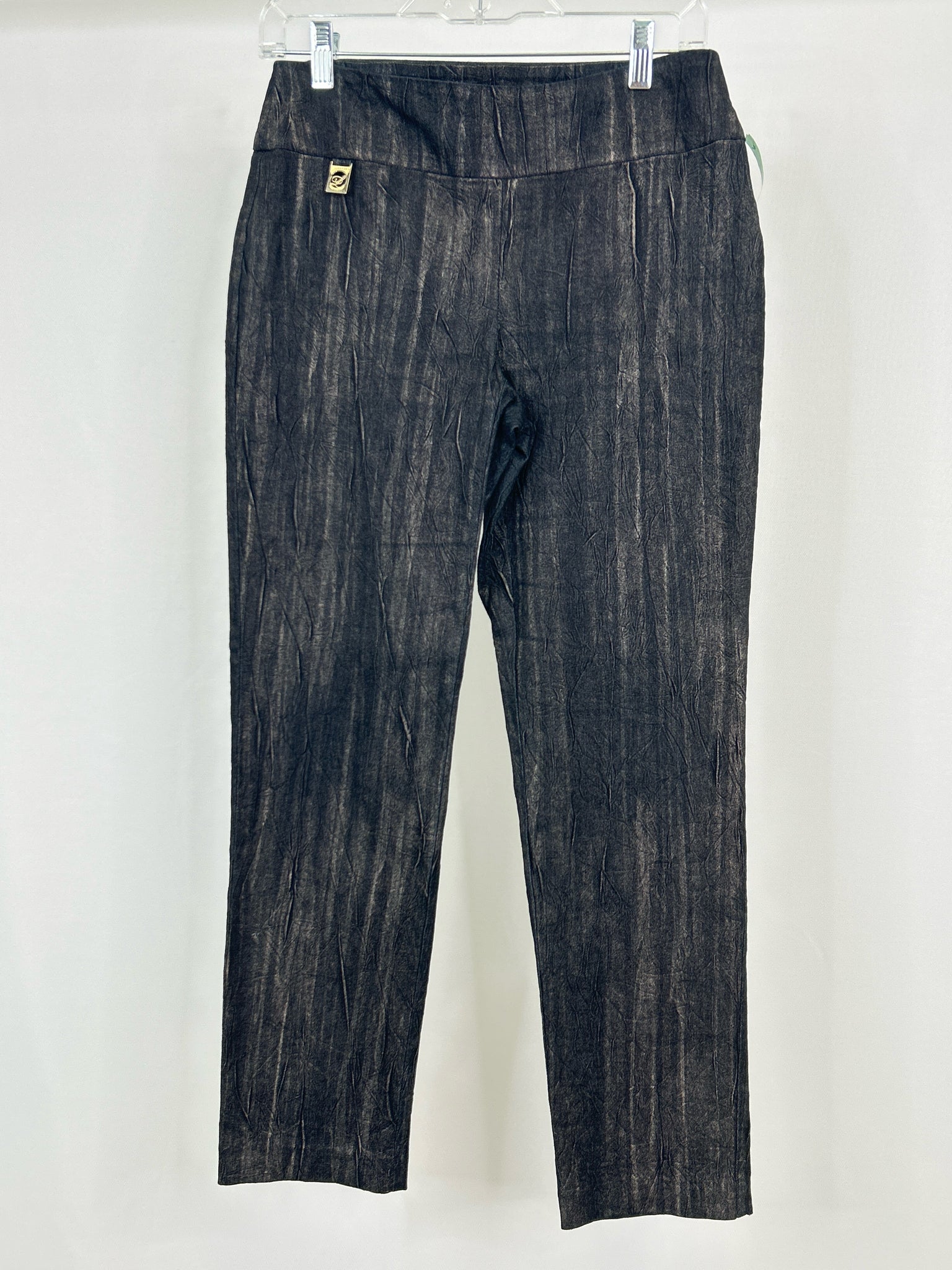 LISETTE Size 6 Black Print Women Pants