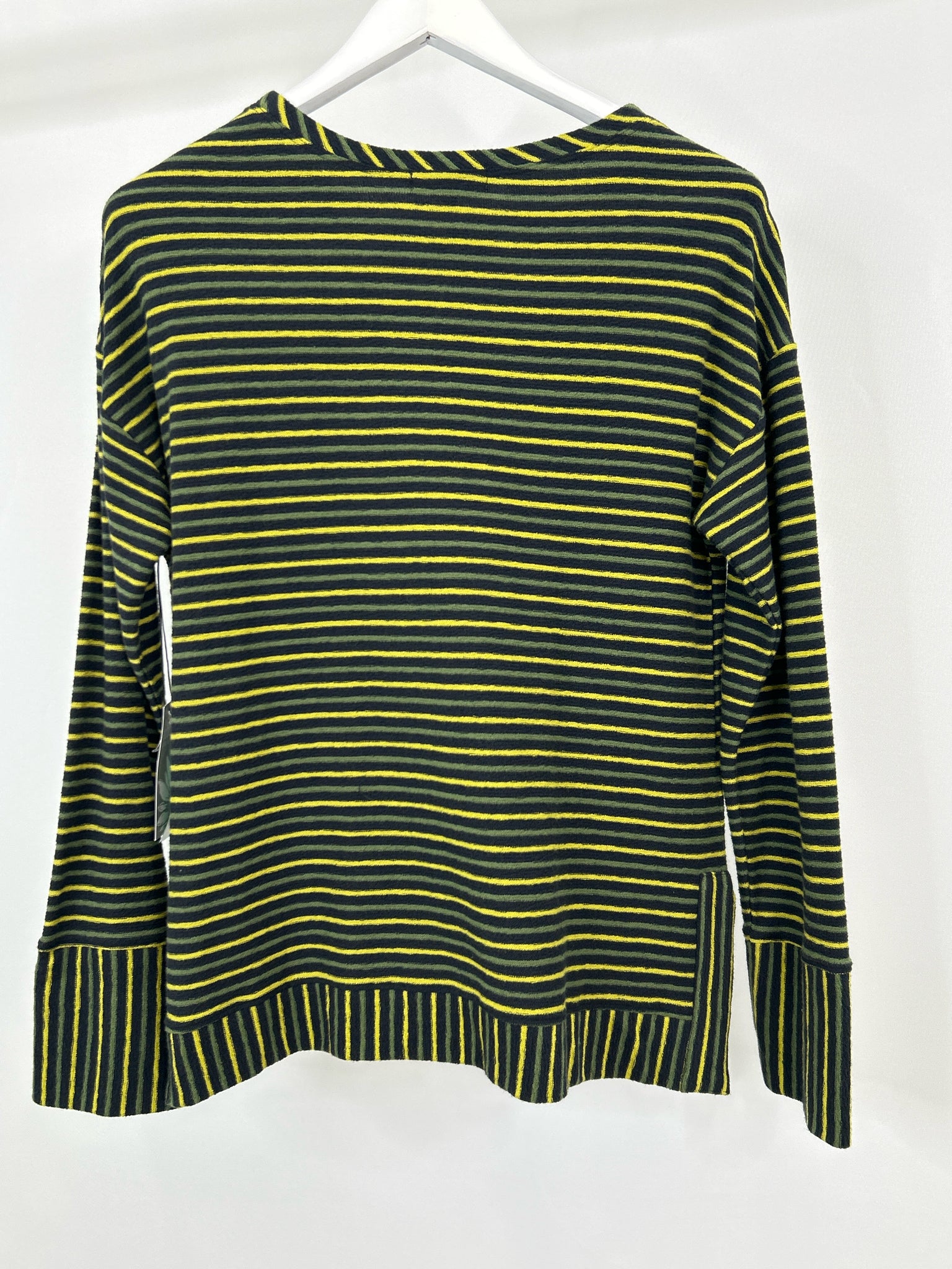 HABITAT Size S Green Striped Women Top