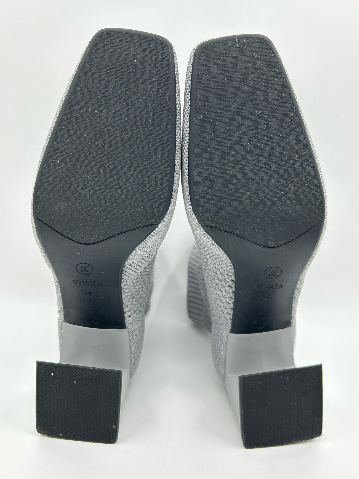 VIVAIA Size 40 Gray Women Booties