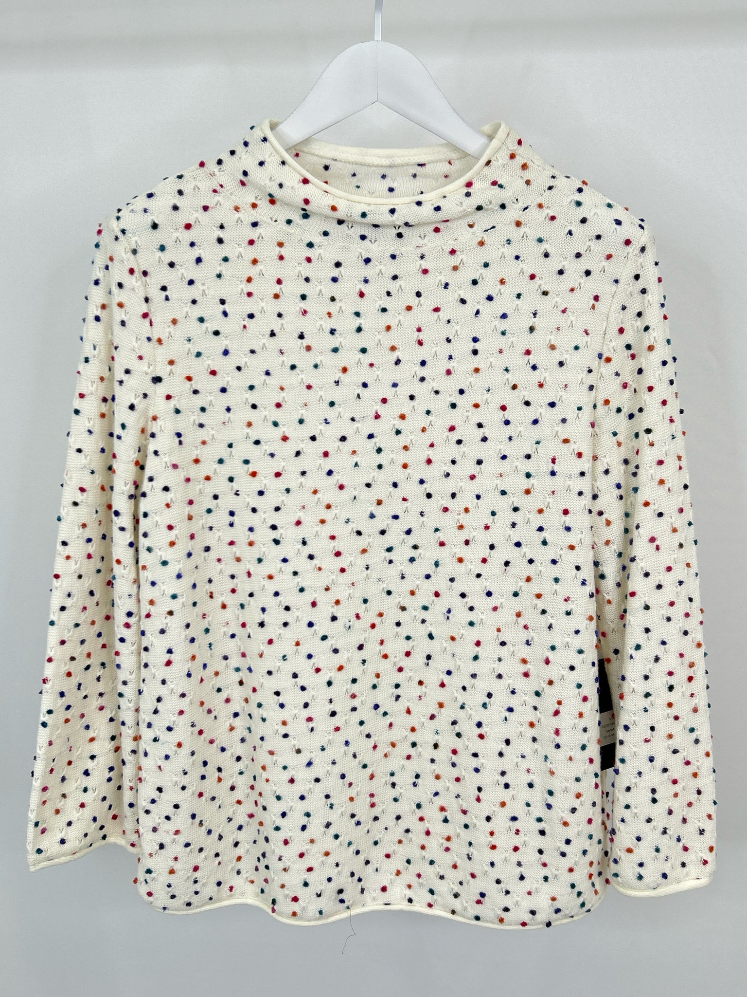 OLIVIA BY HABITAT CLOTHES Size S Ivory Women Sweater
