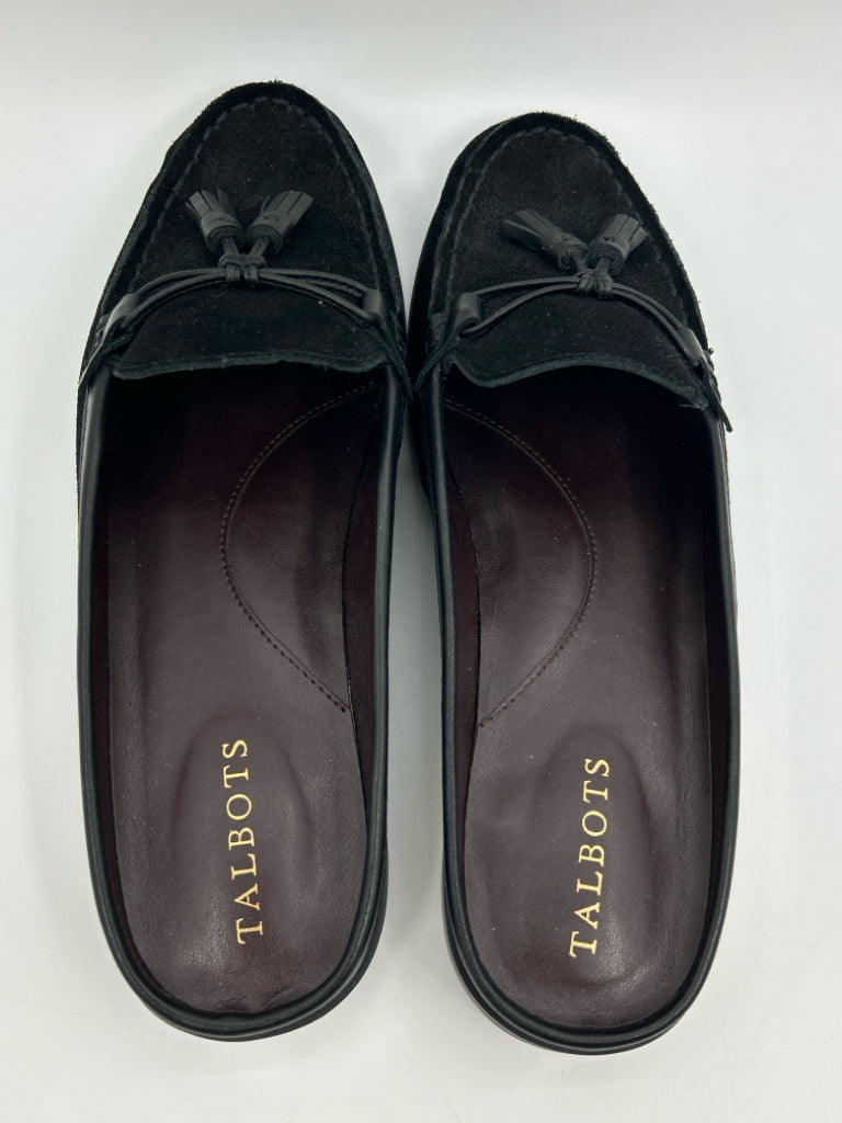 TALBOTS Women Size 8.5 Black Flats