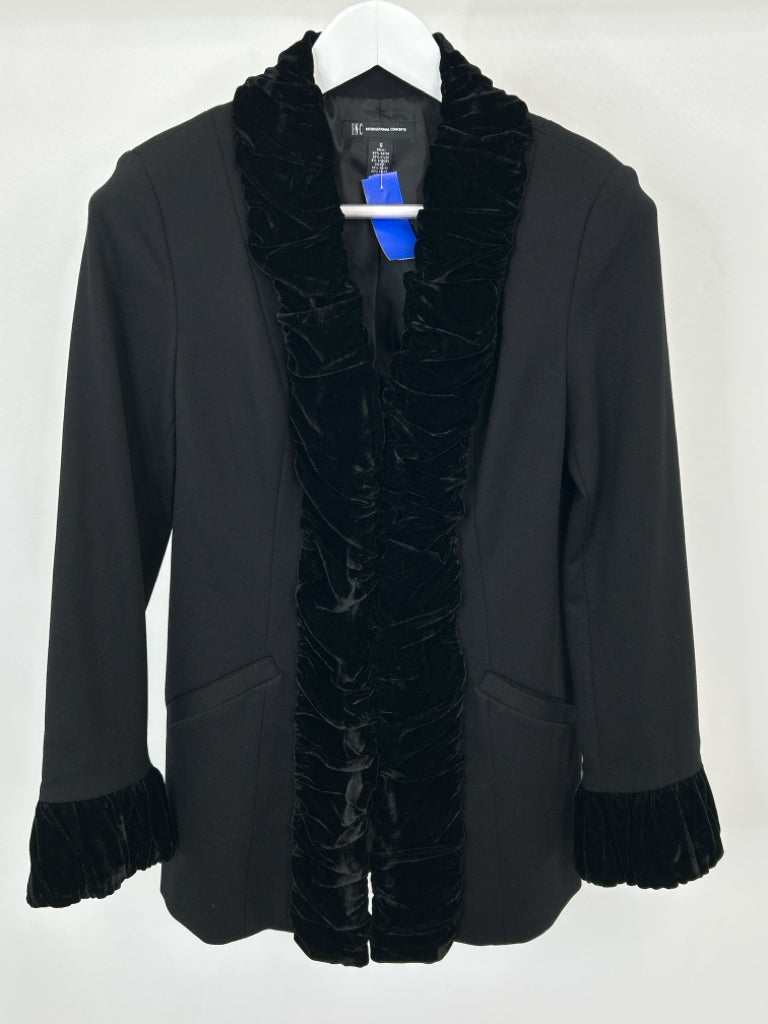 INC Women Size S Black Jacket