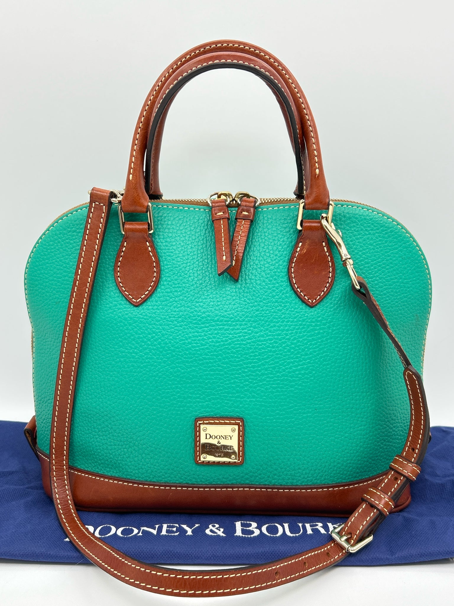 DOONEY & BOURKE Turquoise & Brown Women Purse