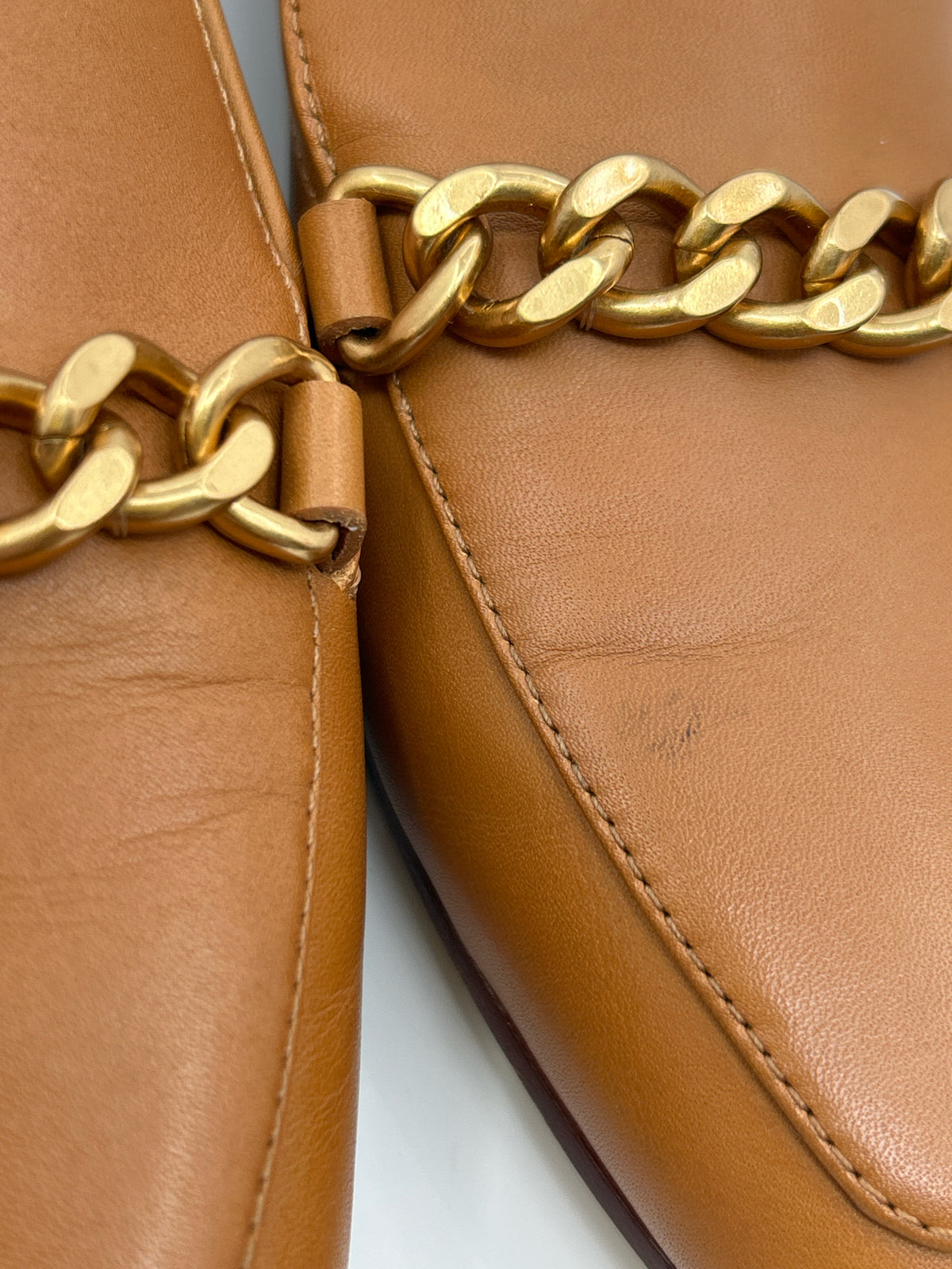 TORY BURCH Size 7M Camel Women Flats