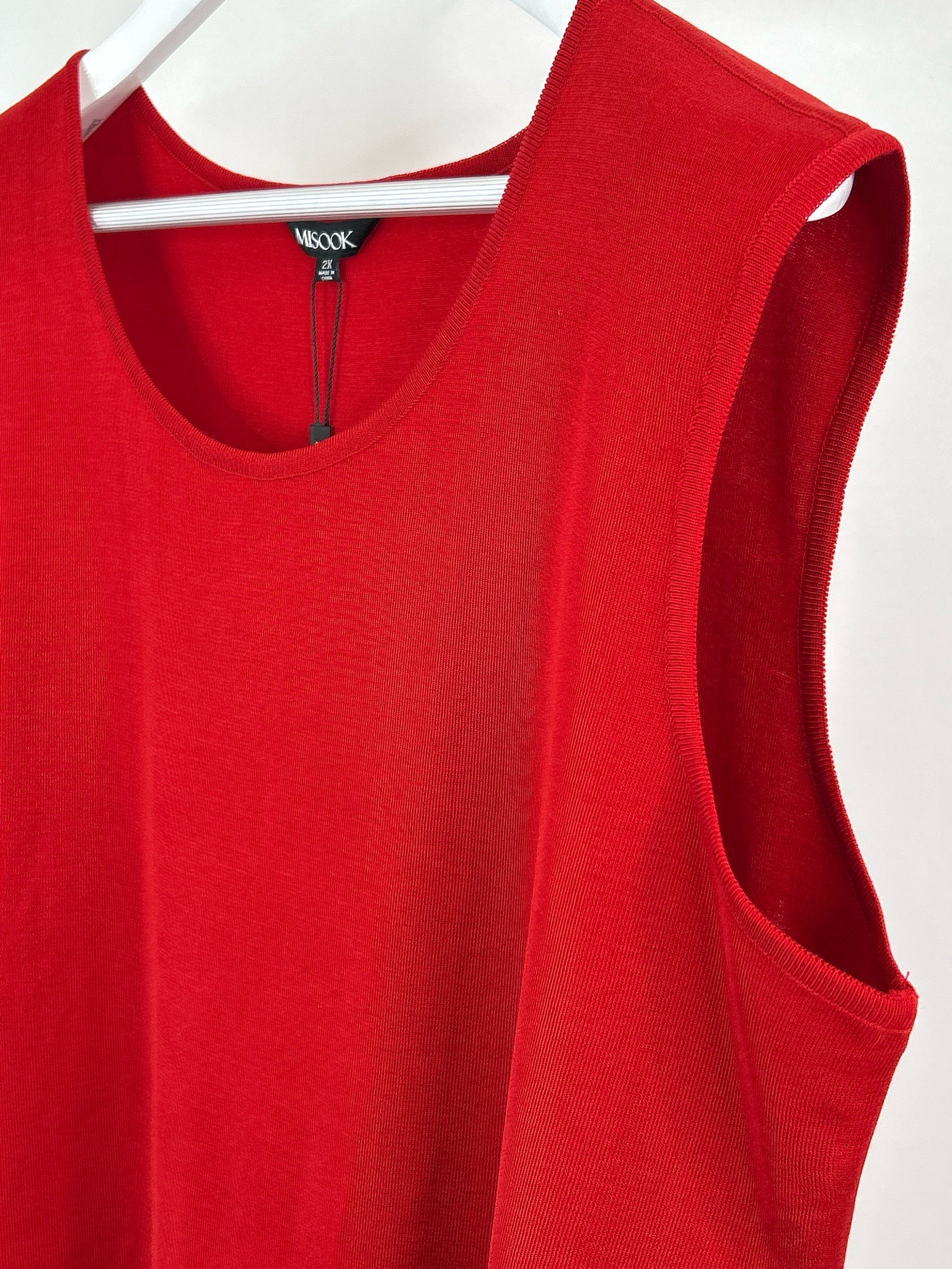 MISOOK Size 2X Red Women Sweater