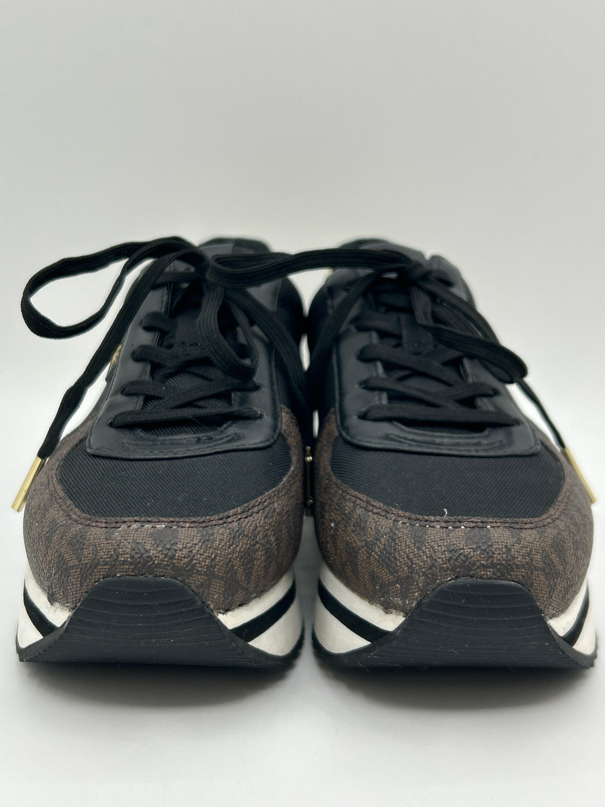 MICHAEL MICHAEL KORS Size 7M Black Print Women Sneakers