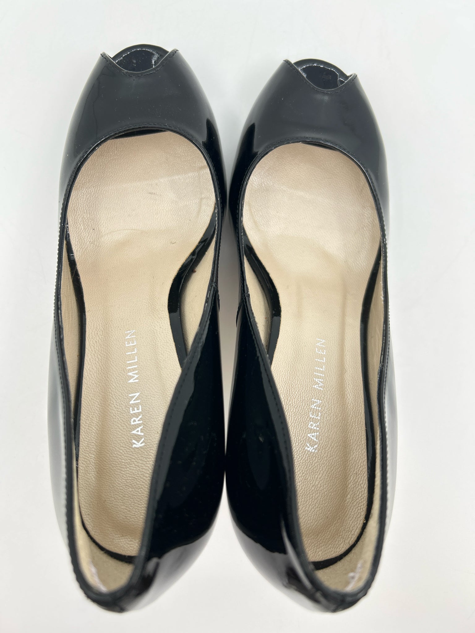 KAREN MILLEN Size 37 Black Women Pumps