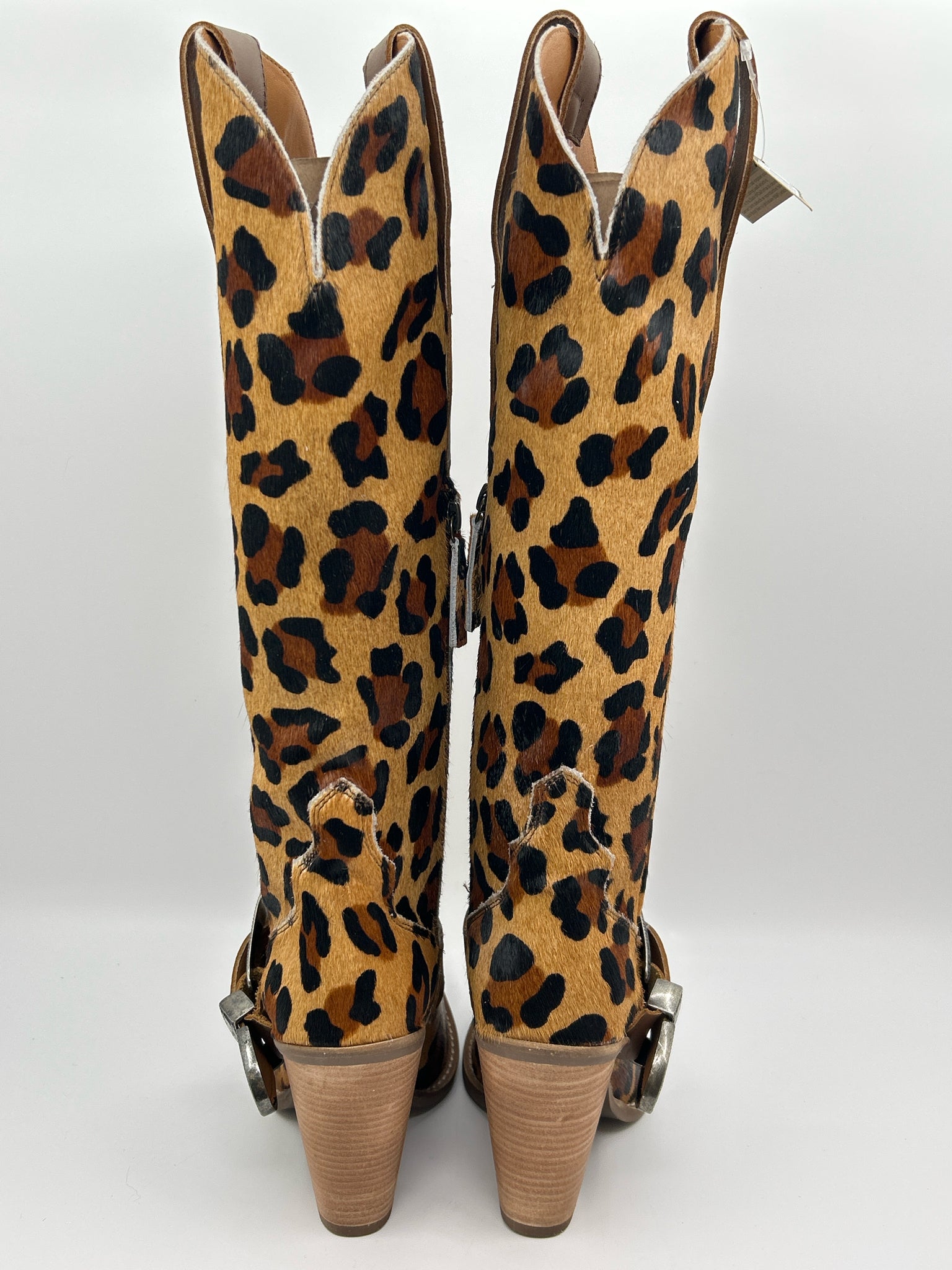 DINGO Size 8.5M tan & black Women Boots