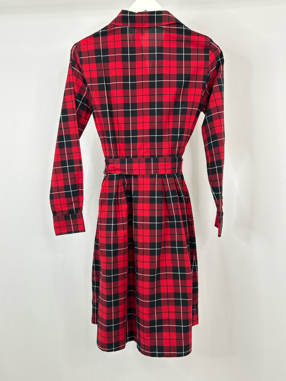 BROOKS BROTHERS Size 6 Red & Black Women Dress