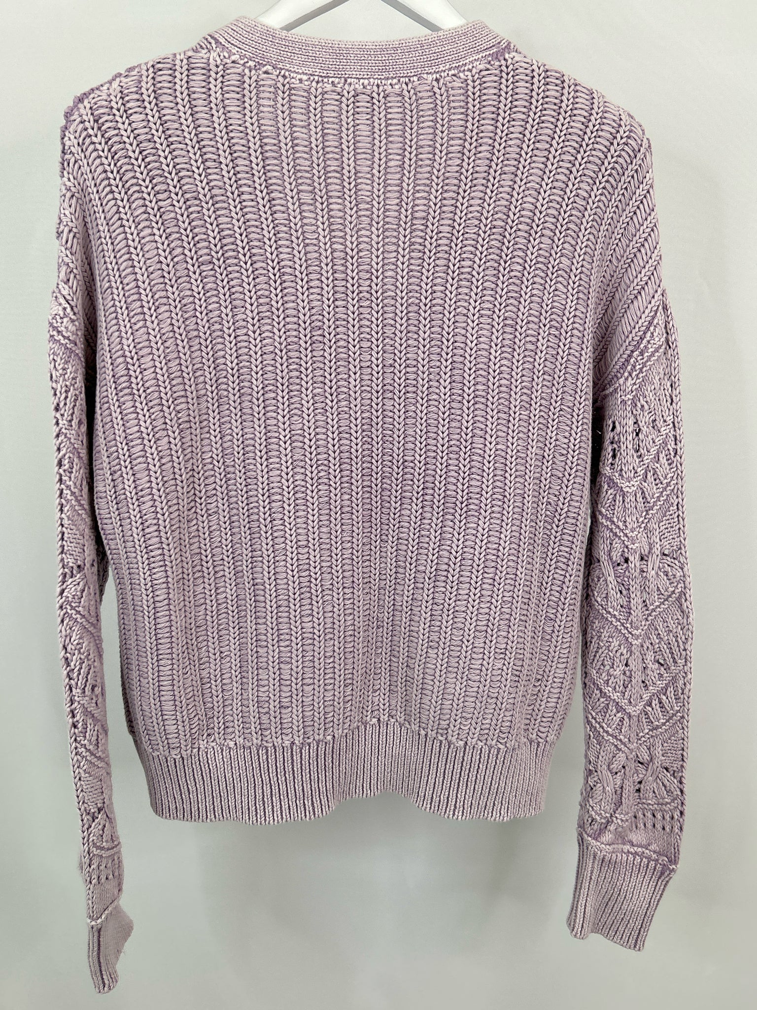 SUNDANCE Size L Lilac Women Cardigan
