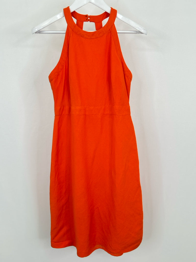 ANN TAYLOR Size 6P Orange Dress