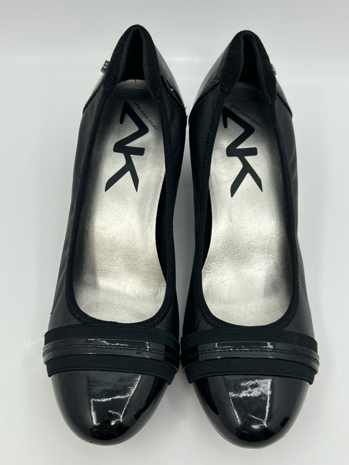 ANNE KLEIN Size 9M Black Women Pumps