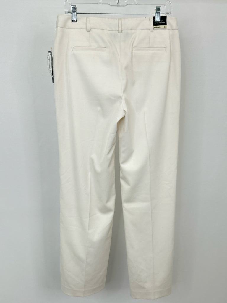 JONES NEW YORK Women Size 10 Ivory Pants