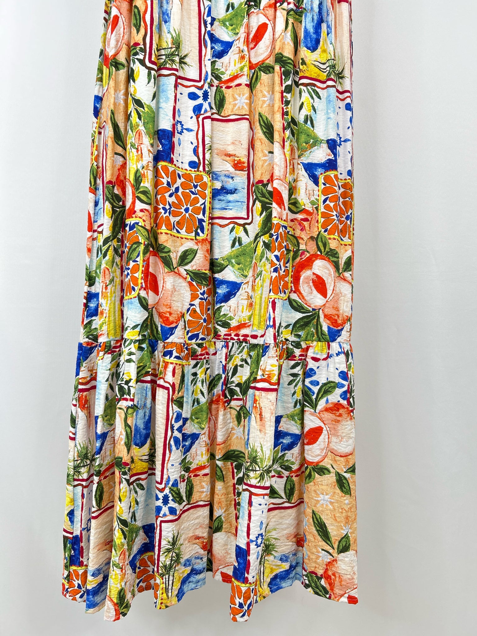 TCEC Size L Multi-Color Women Dress