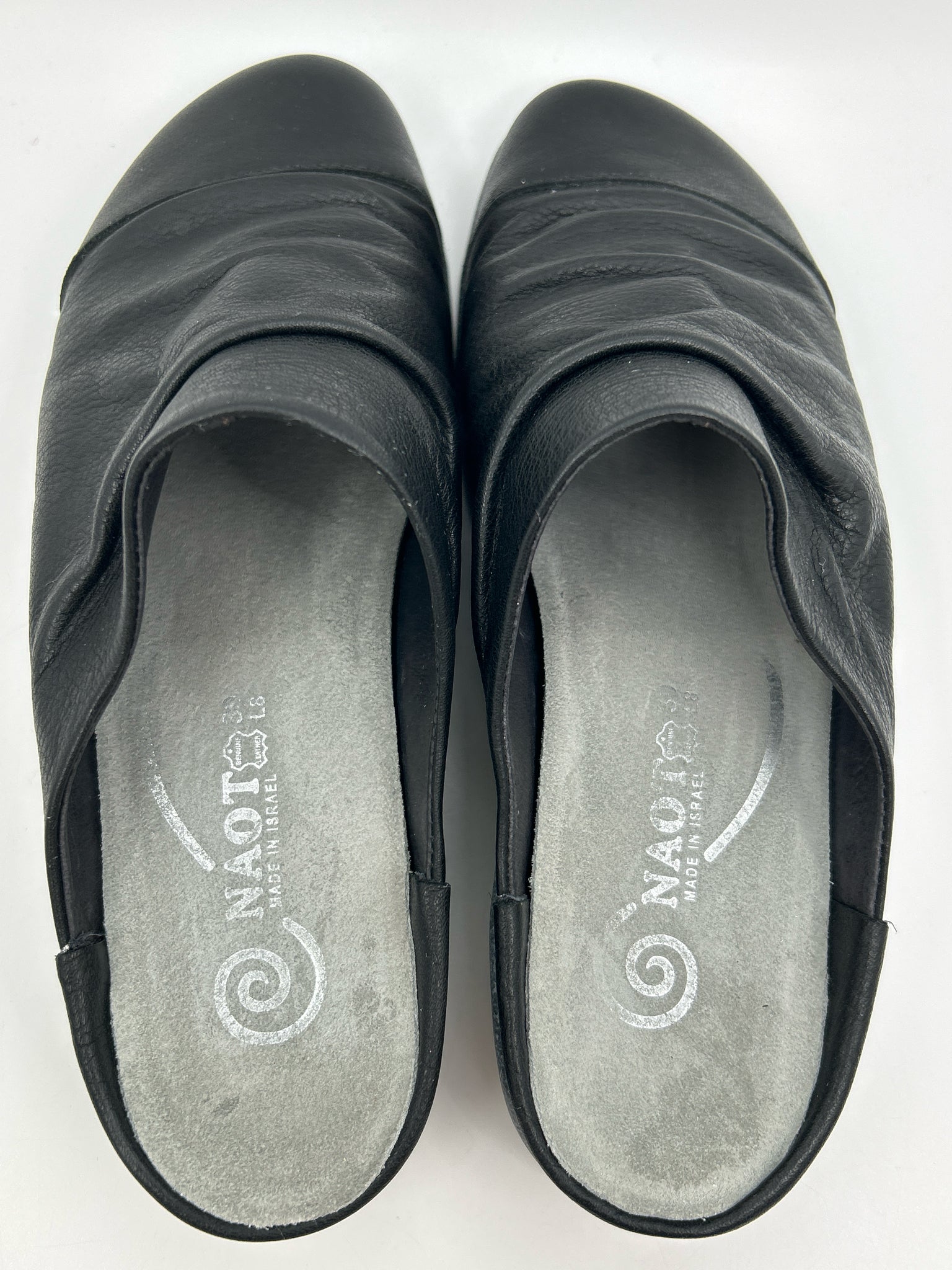 NAOT Size 8/8.5 Black Women Shoes