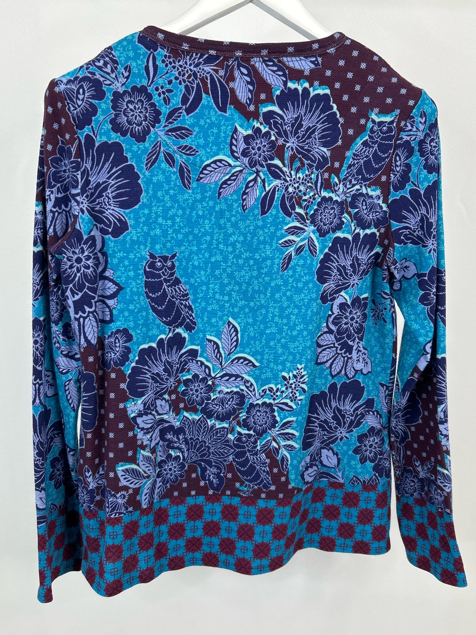 SUNDANCE Size M BLUE AND TEAL Women Top