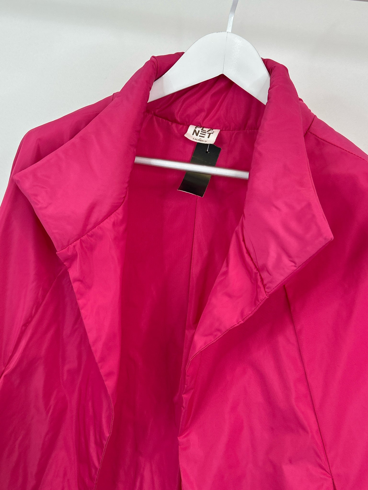 PLANET by Lauren G Size One Size Pink Women Jacket
